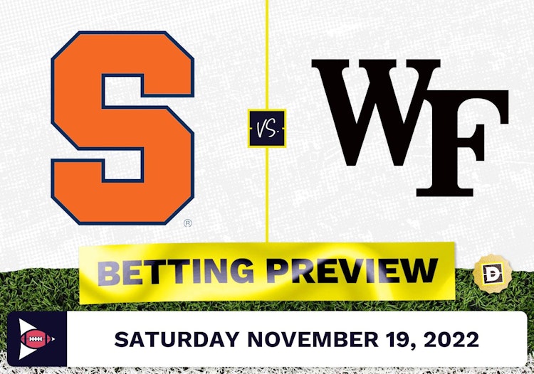 Syracuse vs. Wake Forest CFB Prediction and Odds - Nov 19, 2022