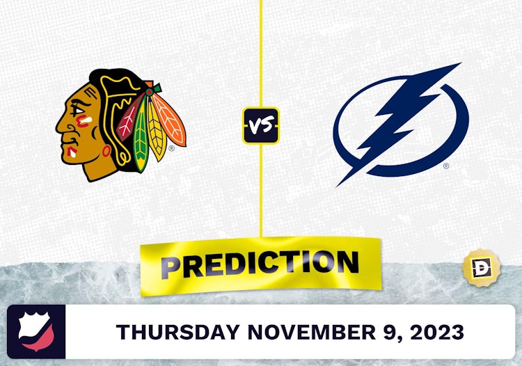 Blackhawks vs. Lightning Prediction and Odds - November 9, 2023