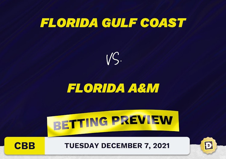 Florida Gulf Coast vs. Florida A&M CBB Predictions and Odds - Dec 7, 2021