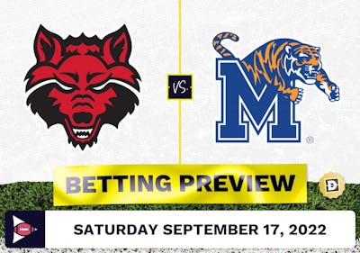 Arkansas State vs. Memphis CFB Prediction and Odds - Sep 17, 2022