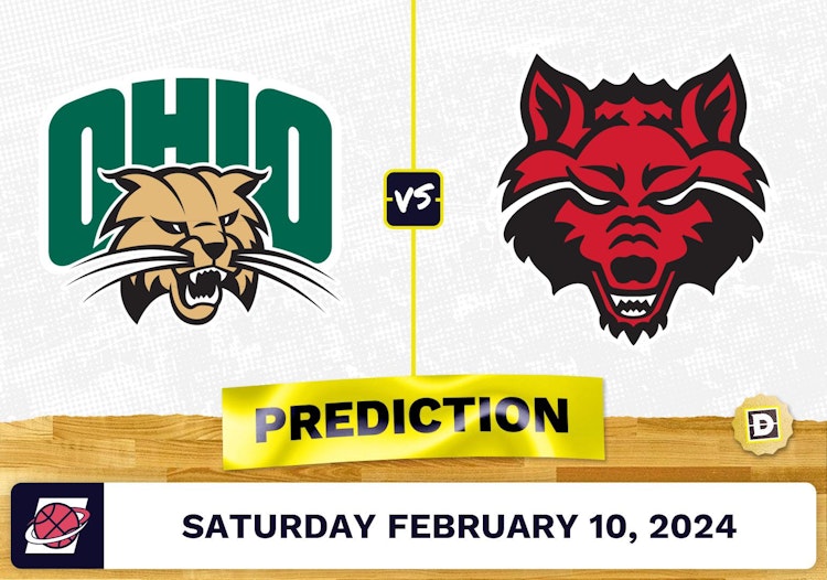 Ohio vs. Arkansas State Prediction, Odds, College Basketball Picks [2/10/2024]