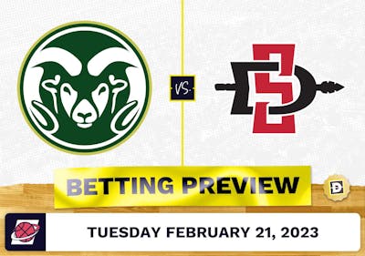 Colorado State vs. San Diego State CBB Prediction and Odds - Feb 21, 2023