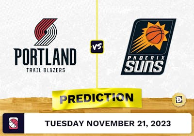 Trail Blazers vs. Suns Prediction and Odds - November 21, 2023