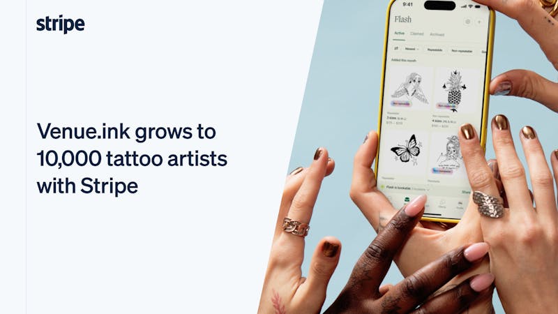 Venue.ink Grows to 10,000 Tattoo Artists | Stripe