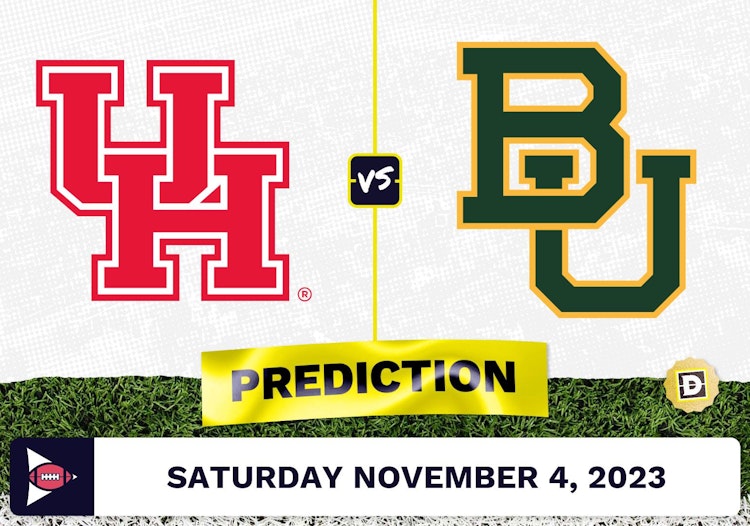 Houston vs. Baylor CFB Prediction and Odds - November 4, 2023