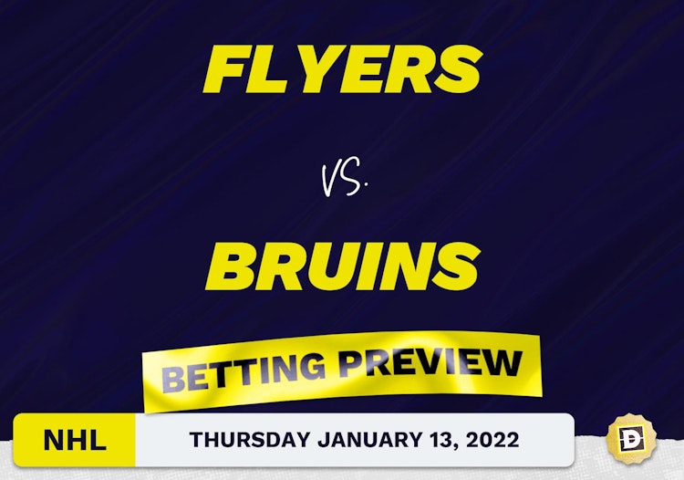 Flyers vs. Bruins Predictions and Odds - Jan 13, 2022