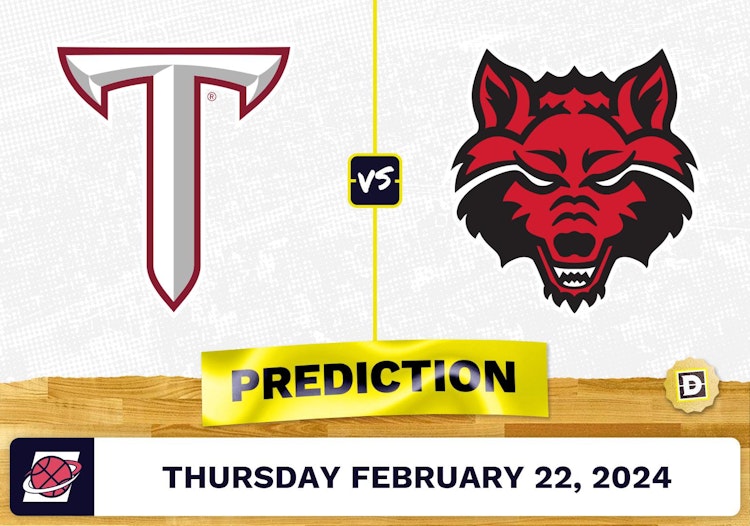 Troy vs. Arkansas State Prediction, Odds, College Basketball Picks [2/22/2024]