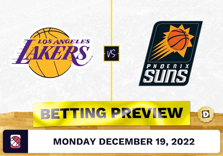 Lakers vs. Suns Prediction and Odds - Dec 19, 2022