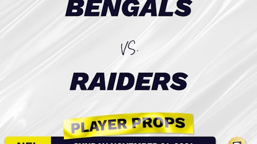Bengals vs. Raiders Projected Player Stats - Nov 21, 2021