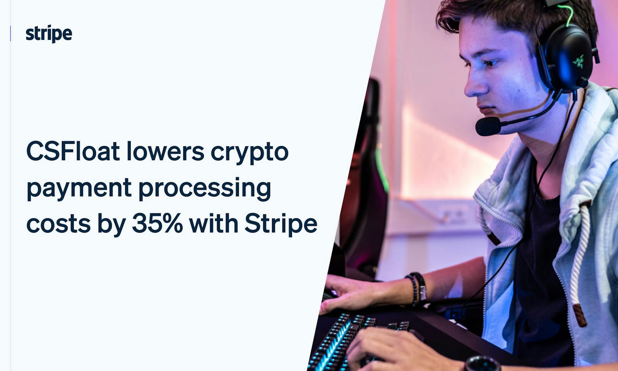 CSFloat Lowers Crypto Payment Processing Costs by 35% | Stripe