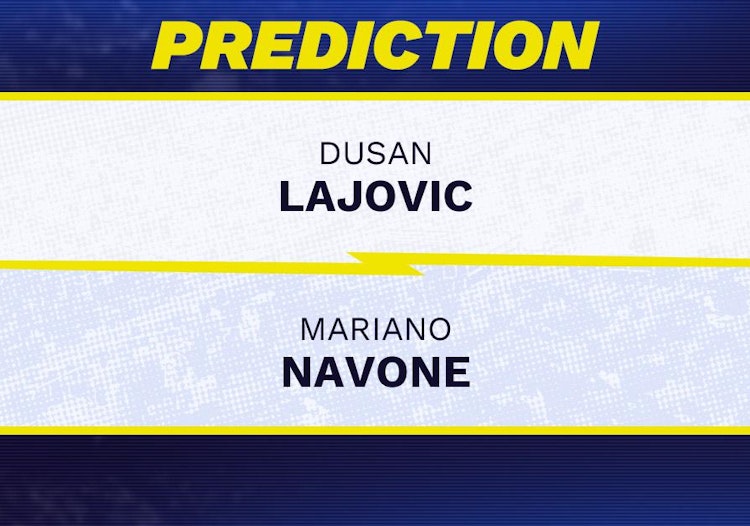Dusan Lajovic vs Mariano Navone Tennis Prediction.
