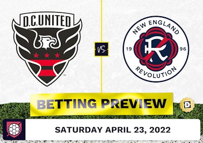 D.C. United vs. New England Revolution Prediction - Apr 23, 2022