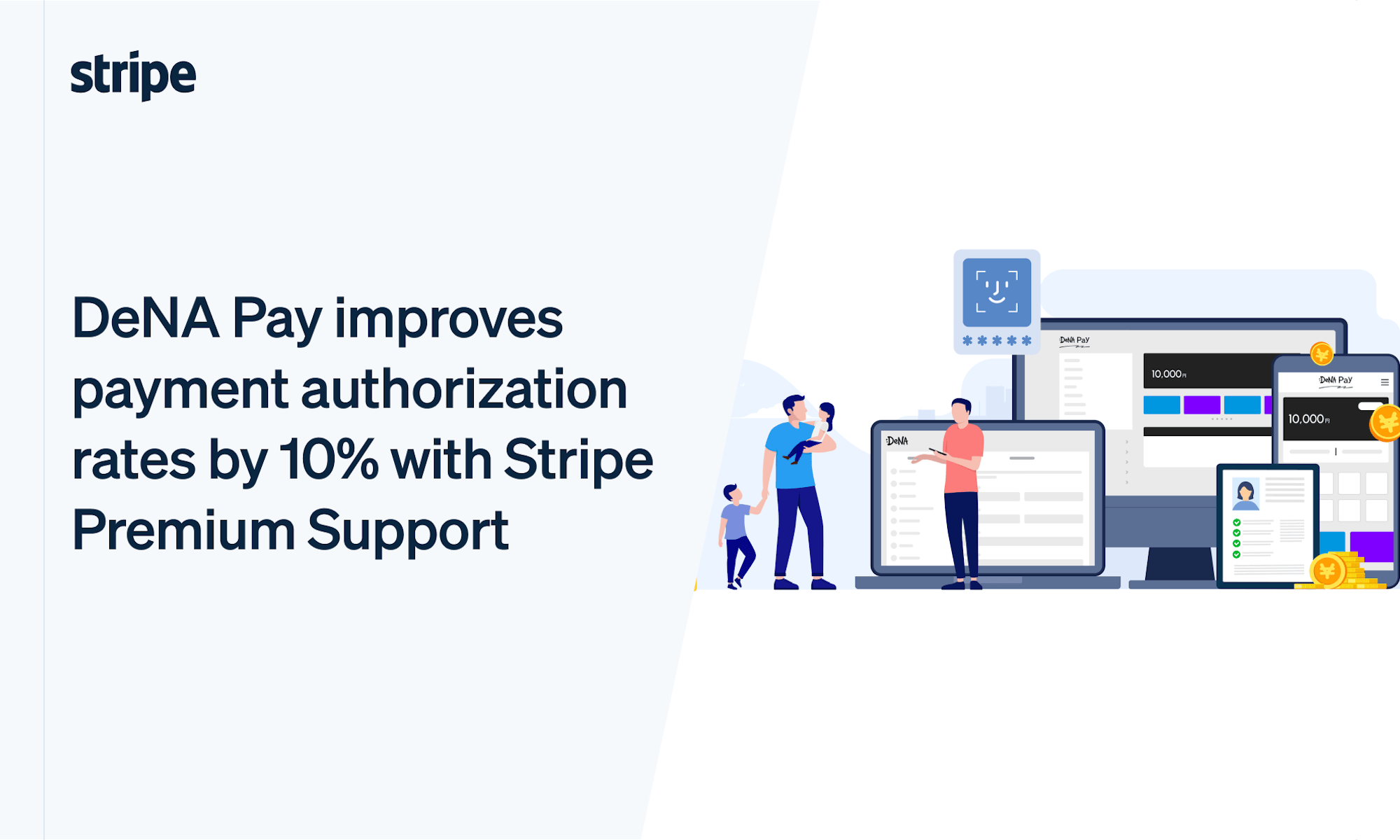 DeNA Pay improves payment authorization rates by 10% with Stripe Premium Support
