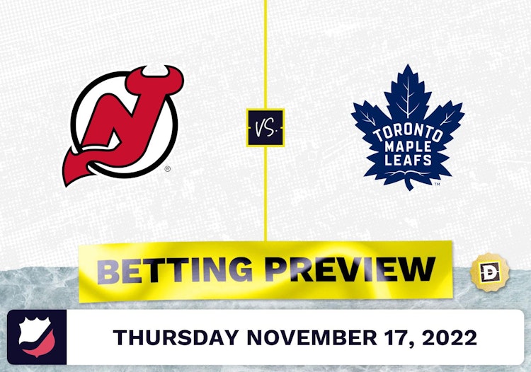 Devils vs. Maple Leafs Prediction and Odds - Nov 17, 2022