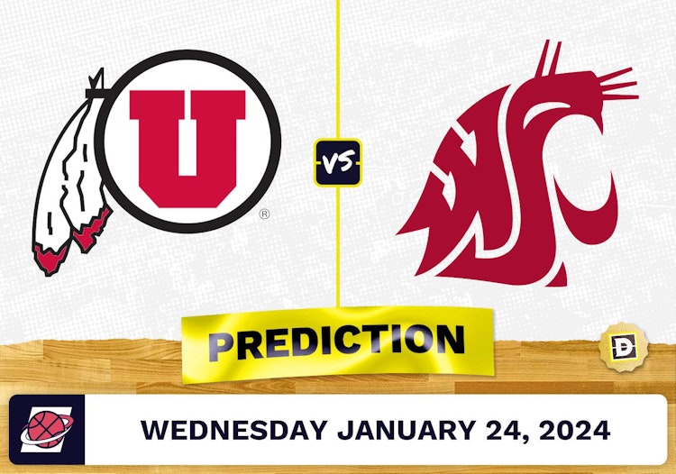 Utah vs. Washington State Prediction, Odds, College Basketball Picks [1/24/2024]