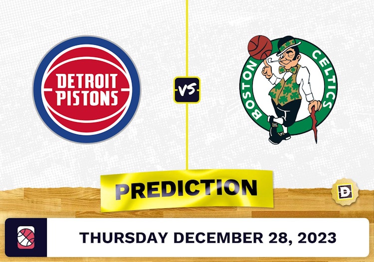 Detroit Pistons vs. Boston Celtics Prediction, Odds, NBA Picks  [12/28/2023]