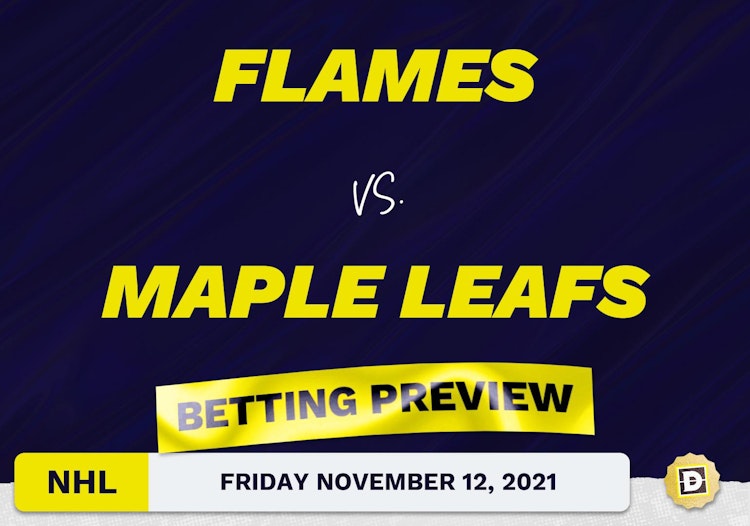 Flames vs. Maple Leafs Predictions and Odds - Nov 12, 2021