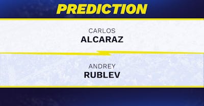 Carlos Alcaraz vs. Andrey Rublev Prediction, Odds, Picks for ATP World Tour Finals 2024