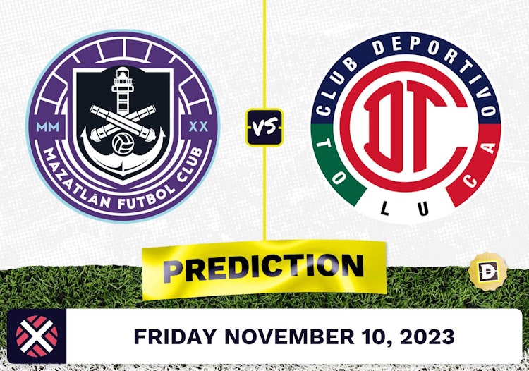 Mazatlan vs. Toluca Prediction and Odds - November 10, 2023