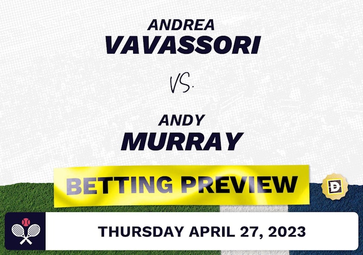 Andrea Vavassori vs. Andy Murray Predictions - Apr 27, 2023