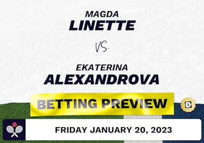 Magda Linette vs. Ekaterina Alexandrova Predictions - Jan 21, 2023