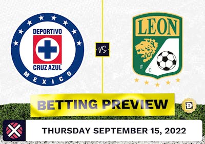 Cruz Azul vs. Club Leon Prediction and Odds - Sep 15, 2022