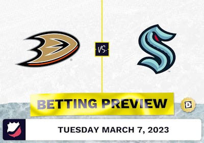 Ducks vs. Kraken Prediction and Odds - Mar 7, 2023