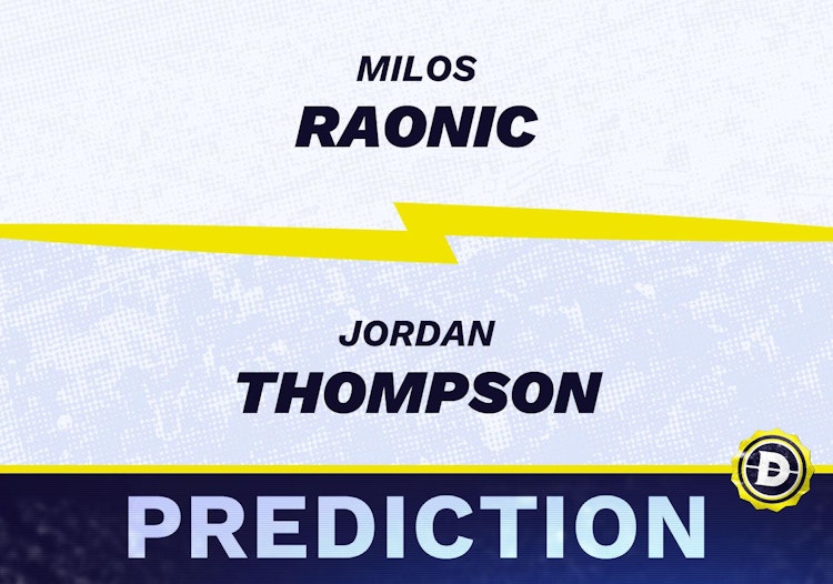 Milos Raonic vs. Jordan Thompson Prediction, Odds, Picks for ATP Libema Open 2024