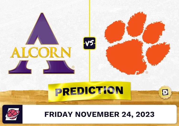 Alcorn State vs. Clemson Basketball Prediction - November 24, 2023