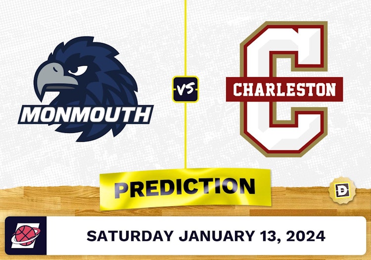 Monmouth vs. Charleston Prediction, Odds, College Basketball Picks [1/13/2024]