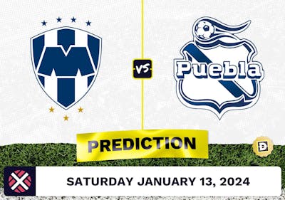 Monterrey vs. Puebla Prediction, Odds, Liga MX Picks  [1/13/2024]