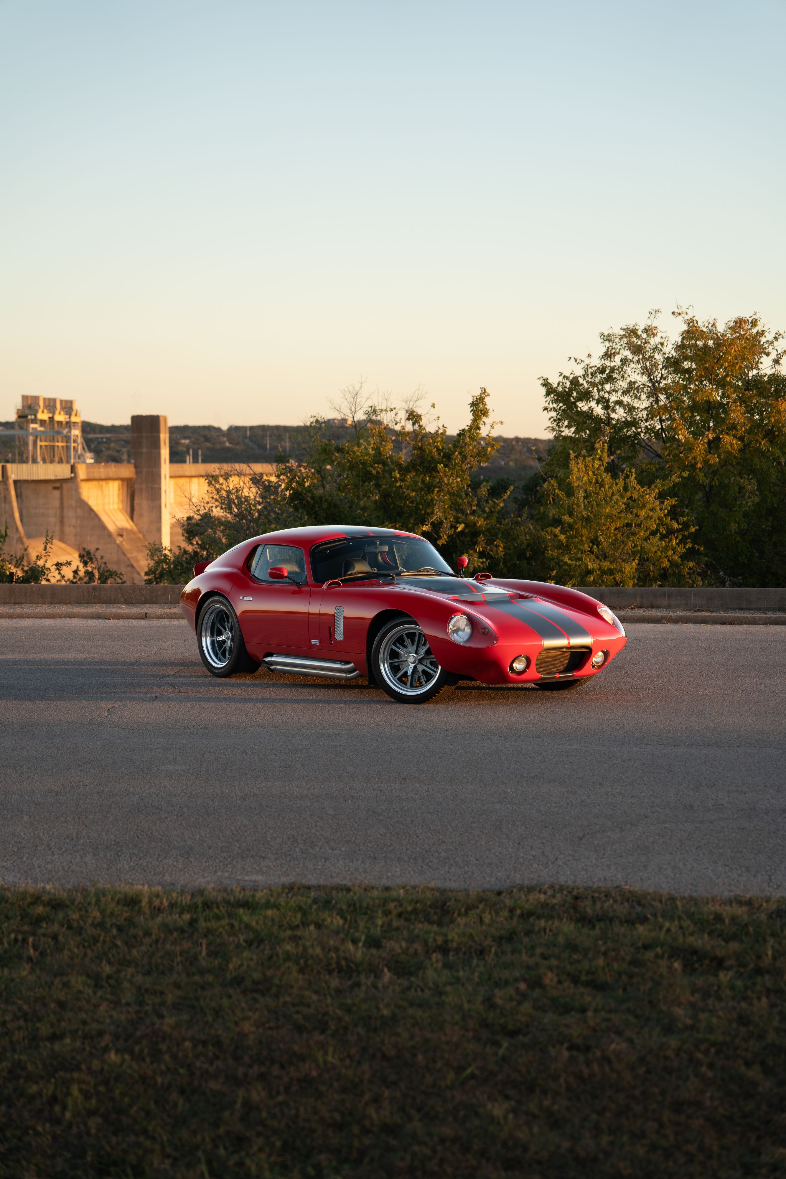 1965 Superformance Shelby Daytona CSX9114 in Monza Red.