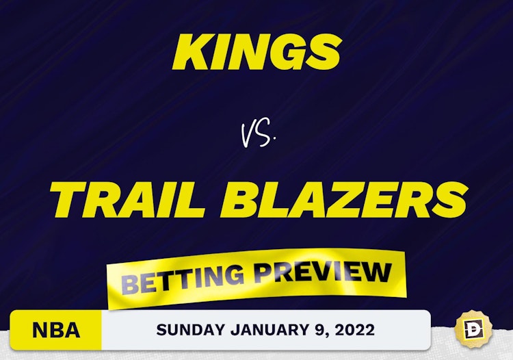 Kings vs. Trail Blazers Predictions and Odds - Jan 9, 2022