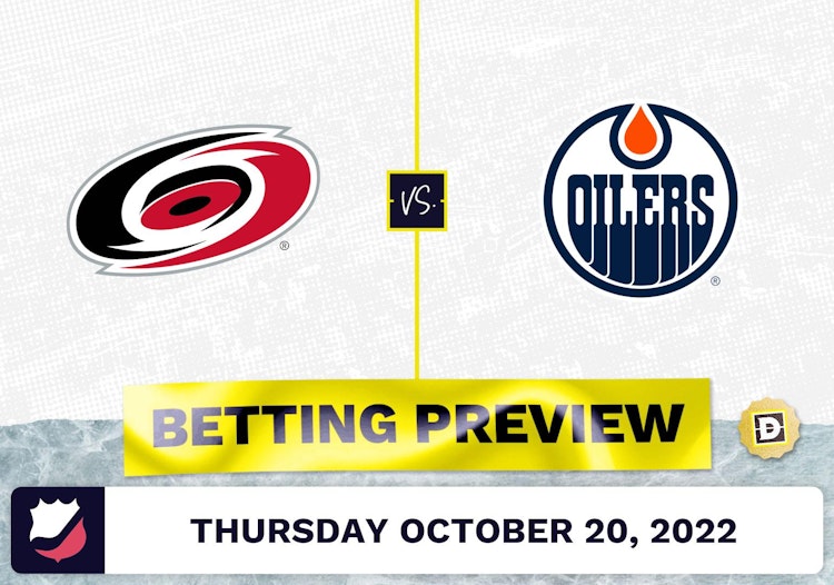 Hurricanes vs. Oilers Prediction and Odds - Oct 20, 2022