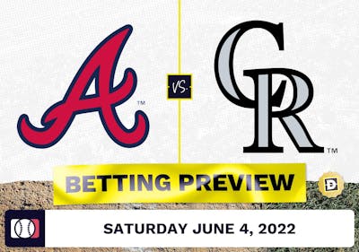 Braves vs. Rockies Prediction and Odds - Jun 4, 2022
