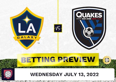 LA Galaxy vs. San Jose Earthquakes Prediction - Jul 13, 2022