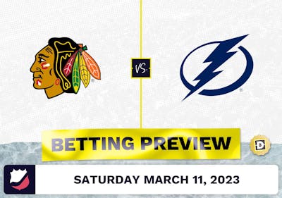 Blackhawks vs. Lightning Prediction and Odds - Mar 11, 2023