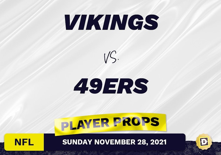 Vikings vs. 49ers Projected Player Stats - Nov 28, 2021