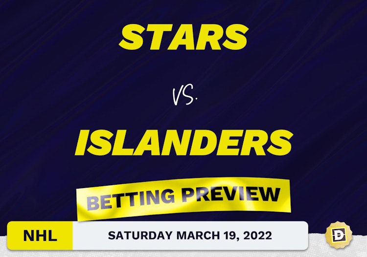 Stars vs. Islanders Predictions and Odds - Mar 19, 2022