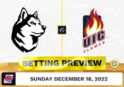 Northeastern vs. Illinois-Chicago CBB Prediction and Odds - Dec 18, 2022