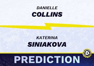 Danielle Collins vs. Katerina Siniakova Prediction, Odds, Picks for WTA Strasbourg Open 2024