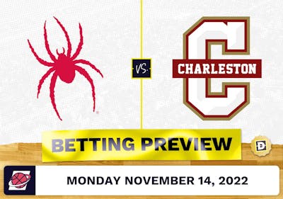 Richmond vs. Charleston CBB Prediction and Odds - Nov 14, 2022