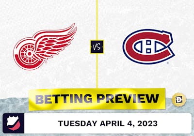 Red Wings vs. Canadiens Prediction and Odds - Apr 4, 2023