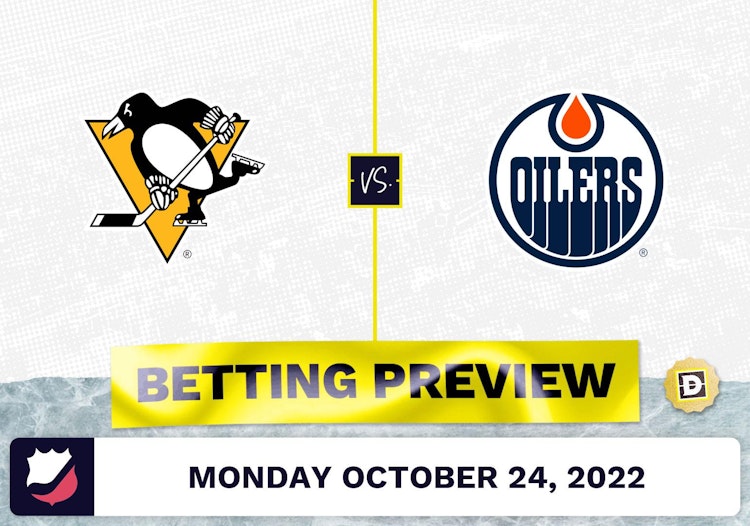 Penguins vs. Oilers Prediction and Odds - Oct 24, 2022