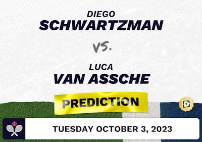 Diego Schwartzman vs. Luca van Assche Prediction - ATP Shanghai 2023