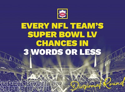 Super Bowl LV - Every Team's Chances in Three Words or Less: Divisional Playoffs