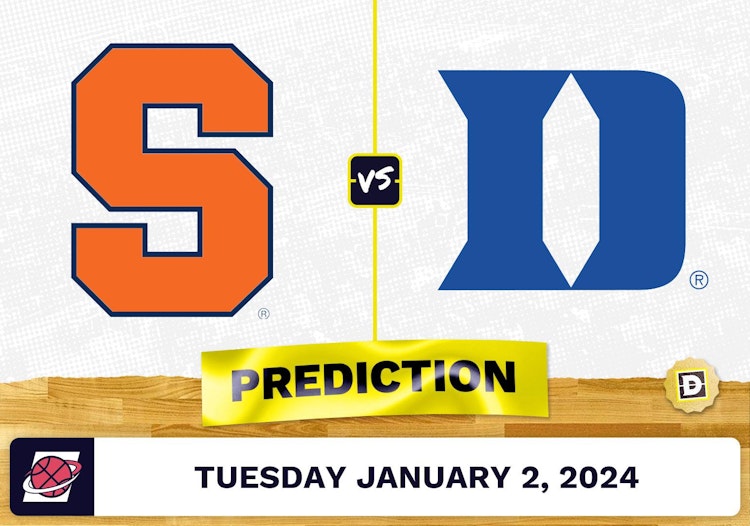 Syracuse vs. Duke Prediction, Odds, College Basketball Picks  [1/2/2024]