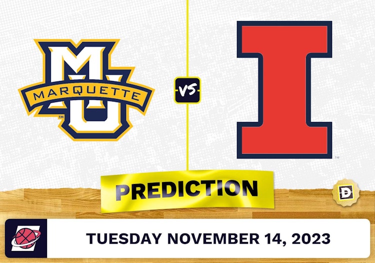 Marquette vs. Illinois Basketball Prediction - November 14, 2023