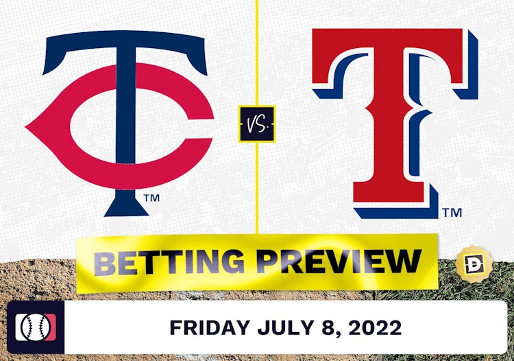 Twins vs. Rangers Prediction and Odds - Jul 8, 2022