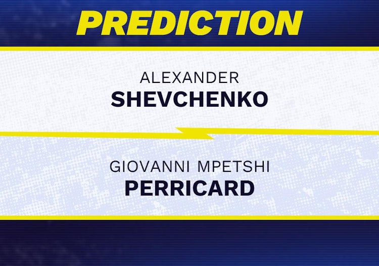 Alexander Shevchenko vs Giovanni Mpetshi Perricard Tennis Prediction.